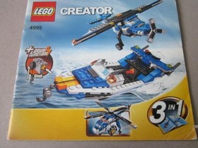 Lego Building Instructions Instruction Creator 4895 Plane and Boat
