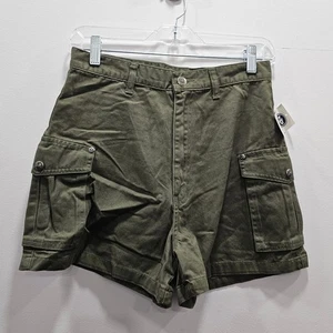 Arizona Jean Company NEU mit Etikett Vintage Y2K JCPenney grüne Cargoshorts Mädchen 16 - Bild 1 von 3