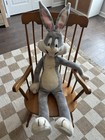 Bugs Bunny Vintage 1971 40+” Stuffed Plush Doll Looney Tunes Mighty Stars Warner