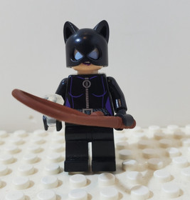 Genuine Lego Catwoman Minifigure From Lego DC Set #6858 Catcycle City Chase