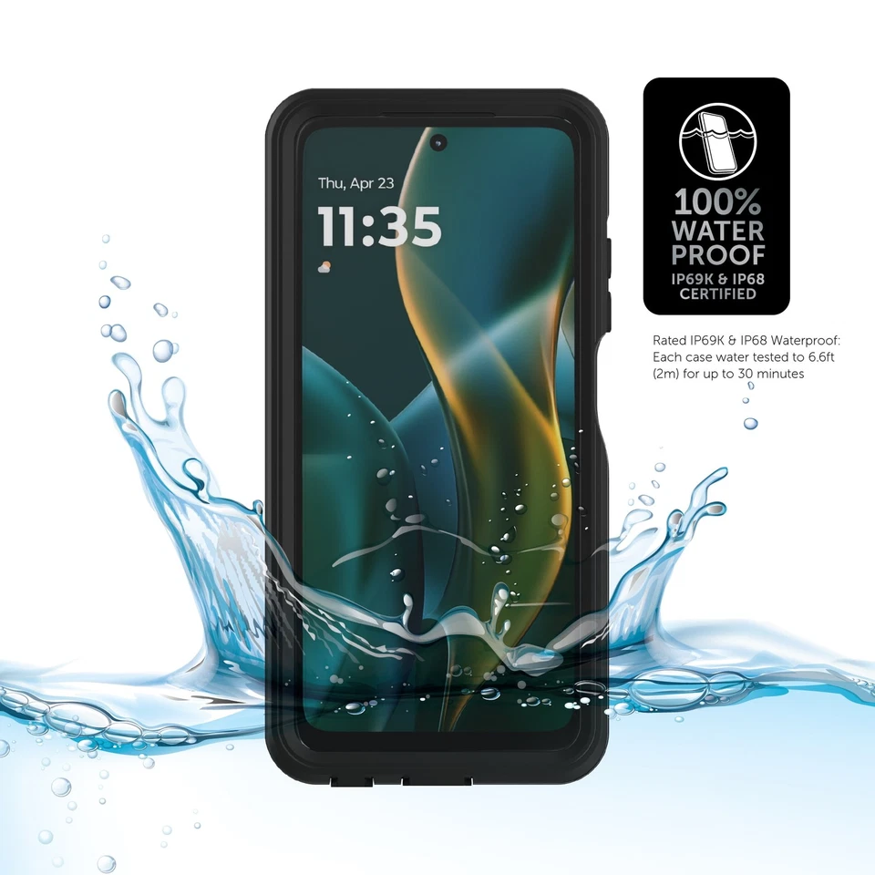 Body Glove 100139384 Tidal Impermeable Delgado Teléfono Funda para Motorola moto g 2025 - Foto 1 de 1