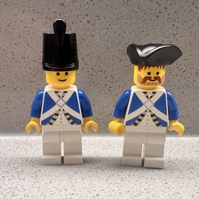 2 Lego Mini Figures Imperial Pirates Sea Mates (From Set 6251)
