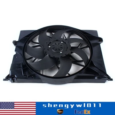 Radiator Cooling Fan Assembly For Mercedes Benz S350 S430 S500 S600 2215001193 Foto 1 de 4