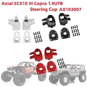 ​Axial SCX10 III Capra 1.9UTB Metall Achsschenkel & Hinterachsabdeckung Set - Bild 1 von 14