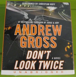 DON'T LOOK TWICE A NOVEL BY ANDREW GROSS AUDIO BOOK ON 8 CDS NEW SEALED IN PACK - Picture 1 of 2