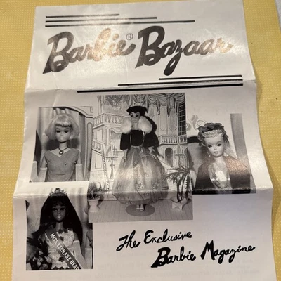 Carta de pre-publicación vintage 1988 sobre Barbie Bazaar Foto 1 de 4