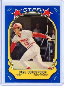 1981 Fleer Star Stickers - Dave Concepcion #101 - Picture 1 of 2