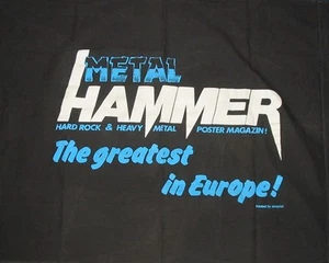 Metal Hammer - Flagge Posterfahne Textilposter Flag  - Bild 1 von 1