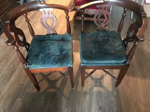 Craftique Corner Chair, Pair Cover