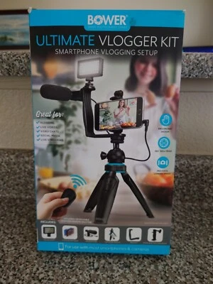 Kit de vlogger Bower Ultimate Smartphone Configuración de vlogging Foto 1 de 4