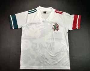 Mexikanische Nationalmannschaft Herren Medium weiß/hellgrau Tarnmuster Kurzarm Trikot - Bild 1 von 9