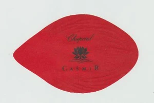 Tissu publicitaire - advertising card - Casmir de Chopard - Picture 1 of 1