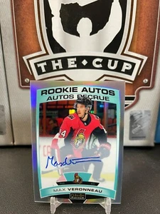 2019-20 O-Pee-Chee Platinum Rookie Autographs #RMV Max Veronneau - Picture 1 of 2