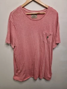 polo ralph lauren shirt mens size xl extra large pink pocket crewneck embroidere - Picture 1 of 8