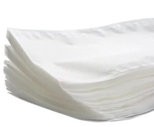 100 BUSTE SACCHETTI SOTTOVUOTO PER ALIMENTI 25X50 CM GOFFRATE - Foto 1 di 6