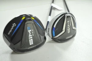 LEFT HANDED TaylorMade SIM Max 3 and 5 Fairway Wood Set Stiff/Regular # 194957 - Picture 1 of 6