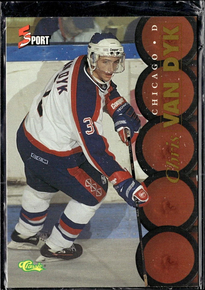1995 Classic Five Sport #150 Chris Van Dyk - Image 1 of 2