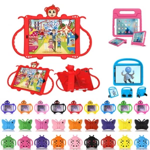 Kids Cover For Apple iPad Mini Air 3 iPad 10.2 2020 8th 7th Gen Shockproof Case - Picture 1 of 105