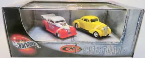 100% Hot Wheels Cool Classics Series Cool 'n Custom II 2 Car Set '37 Chevy NEW - Picture 1 of 4
