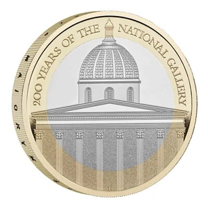 2024 Nationalgalerie £ 2 Münze Zwei-Pfund-Münze - Bild 1 von 1