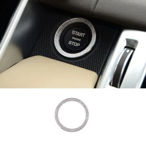 Silver Start Button Ignition Switch Cover Trim For Range Rover L405 2013-2017 - Picture 1 of 7