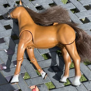 Barbie Walking Horse; Brown; Working; Good Condition - Picture 1 of 17