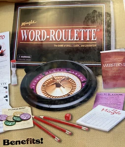 Word Game Cross Word Roulette The Bargain Is In The Fun Plus Cross Words NEW - Picture 1 of 5