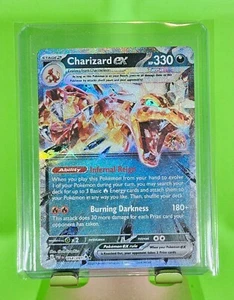 Charizard EX 054/091 doppelt seltene paldäische Schicksale Pokémon - Bild 1 von 1