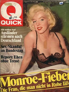 REVISTA RARA SEXY MARILYN MONROE ALEMANIA Marzo 1980 - Imagen 1 de 2