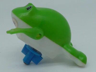 WINDUP ANCIENNE FIGURINE PLASTIQUE * GRENOUILLE DROLE - Photo 1/4