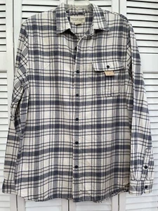 Camisa de campo de franela con botones Ralph Lauren parche en el hombro XL de Denim & Supply - Imagen 1 de 9