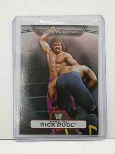 2010 Topps Platinum WWE Ravishing Rick Rude Wrestling Trading Card #107  - Picture 1 of 4