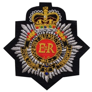 ST Royal Corps Of Transport (RCT) Blazer Badge Bullion Wire Hand Made Embroidery - Picture 1 of 3