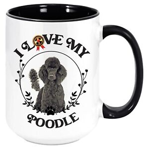 Poodle Ceramic Coffee Mug 11oz Dog Coffee Mug Dog Lover Mug Ceramic Coffee Cup C