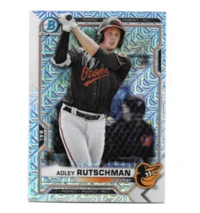 Adley Rutschman 2021 Bowman Chrome Prospect Mega Box Mojo Refractor #BCP-121 - Picture 1 of 1