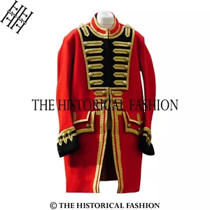 Uniforme Británico Norrington Uniforme Almirante James Chaqueta en Lana Roja - Imagen 1 de 3