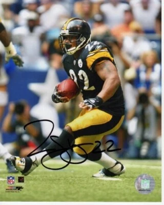 Фотография с автографом дуче Стейли из Pittsburgh Steelers 8x10 дюймов - Изображение 1 из 2