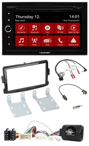Blaupunkt Lenkrad DVD Bluetooth DAB 2DIN USB Autoradio für Dacia ab 2012 piano s - Bild 1 von 12