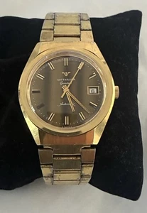 Orologio automatico uomo vintage Wittnauer/data/17 gioielli FUNZIONA PERFETTAMENTE! Con Fascia Xtra - Foto 1 di 23