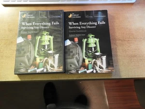 Great Courses When Everything Fails Surviving Disaster Buch & DVD Set - Wie Neu - Bild 1 von 2