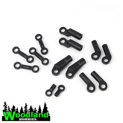 Tekno TKR9059C - Juego de extremos de varilla (cámara/barra estabilizadora, eslabones de dirección desplazados, 2.x) Foto 1 de 2