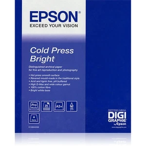 Carta per acquerello Epson GF Papel Artístico Cold Press Bright - Zdjęcie 1 z 5