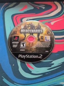 Mercenaries Playground Of Destruction (Sony PS2, 2005) solo disco con tracciamento - Foto 1 di 2