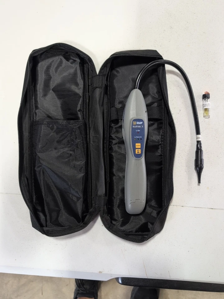 Chaqueta Amarilla AccuProbe II, Nuevo En Estuche Detector de Refrigerante Funciona Con A2L Foto 1 de 3