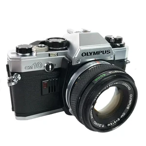 OLYMPUS OM10 & 50mm Prime Lens, 35mm Film Camera, Starter Student SLR TESTED - Bild 1 von 21