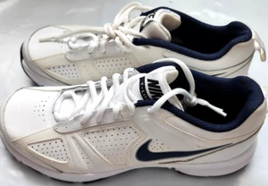 Nike Men's T-Lite Runner XI White Leather Sneaker Shoes Size 7.5 New - Picture 1 of 6
