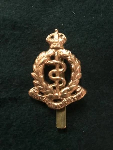 Primera Guerra Mundial Gorra del ejército británico insignia reproducción RAMC - Imagen 1 de 1
