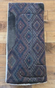 Toklat Fleece Saddle Pad Aztec Western Native Horse Tack 32x30 Natural Tribal - Picture 1 of 8