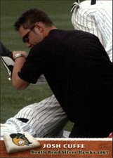 2007 South Bend Silver Hawks Grandstand #8 Josh Cuffe CO