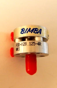 BIMBA FOD-020.125-4R DJ Flat-1 Cilindro de Aire Neumático Doble Extremo Varilla 9/16" Diámetro - Imagen 1 de 4